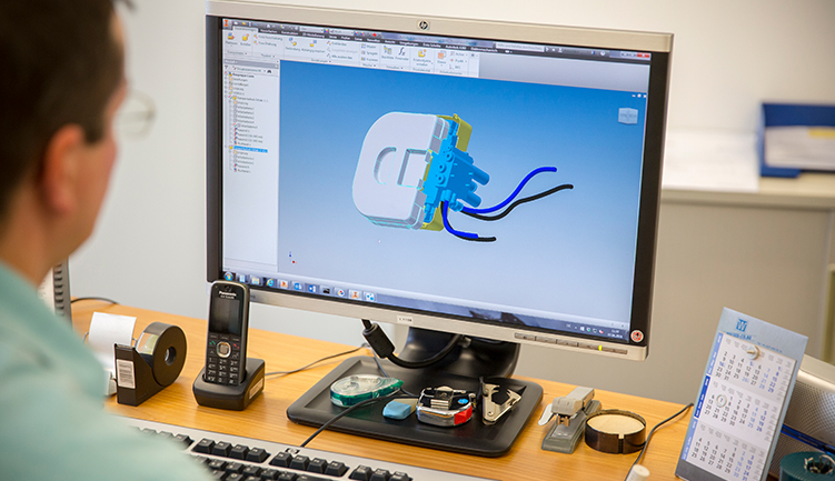 High-Tech CAD-Konstruktion